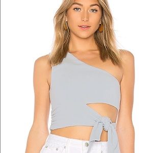 Lovers + Friends Winona Top in Cool Blue